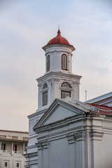 Historic Church with Red Dome