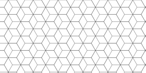 Abstract black and gray style minimal blank cubic. Geometric pattern illustration mosaic, square and triangle wallpaper. Seamless cube technology business concept.	

