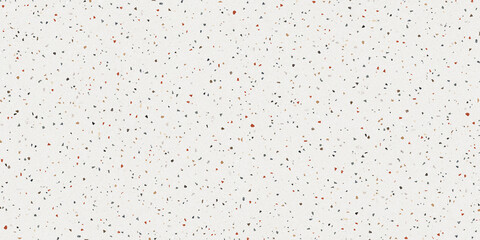 terrazzo pattern texture backgroun, classic white, grey and beige color terrazzo abstract background.