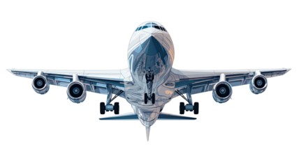 Wide body aircraft icon viewed from above showing airplane silhouette on white background