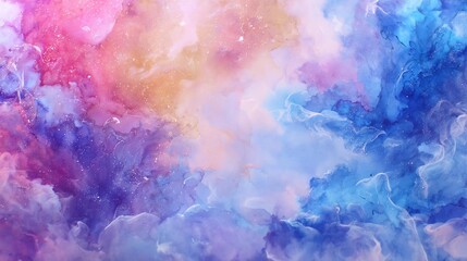 Colorful abstract watercolor background design.