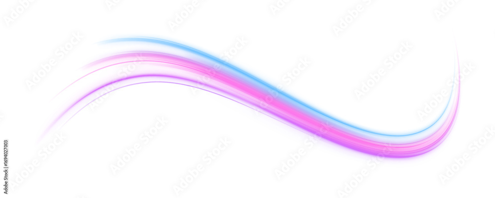 Poster electric technology in futuristic style neon color in png format on white transparent background for