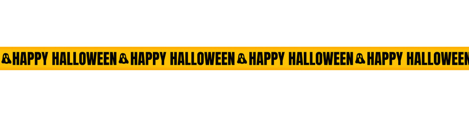 Yellow Tape with Bold Black 