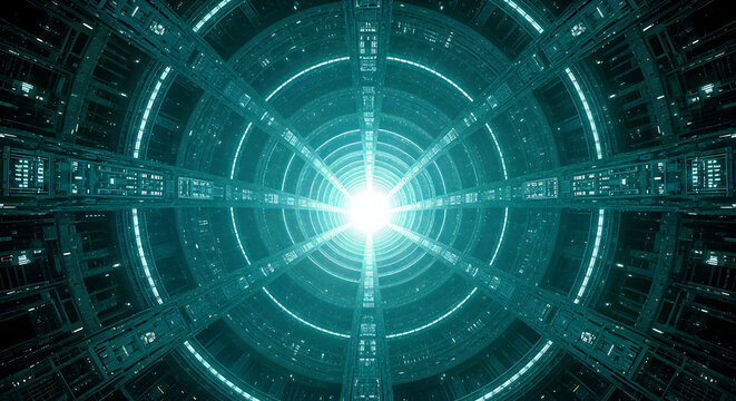Hyperspace Conduit: Voyage to the Core - Powered by Adobe