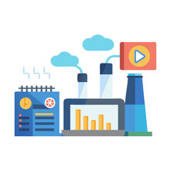 business infographics vector illustration