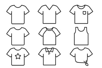 Surfing Board Set of Thin Vector Icons with Editable Stroke, Ideal for Web Design, Mobile Apps, Books, Cards, and Digital Projects, Cartoon Style with Transparent Background, Organized Collection