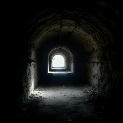 Fototapeta premium an old abandoned mine 