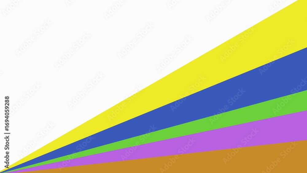 Aufkleber animated abstract background with colorful diagonal stripes perfect for clean presentations. seamles