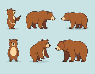 bear character for animation