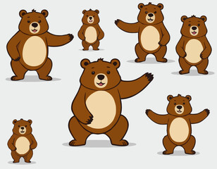 bear character for animation
