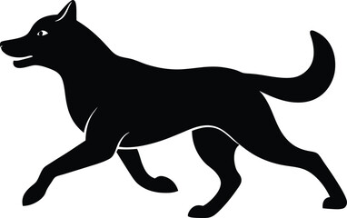  dog vector on transparent background