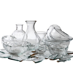 broken glassware [Transparent Background PNG]