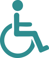 Accessibility Icon for Disabled Individuals and Facilities