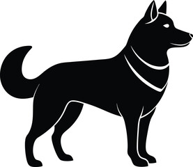  Dog vector on transparent background