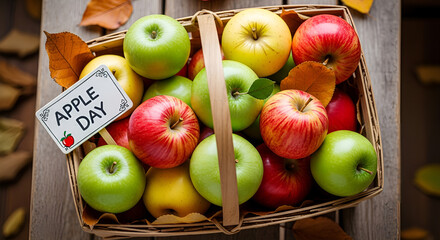 apples in a basket