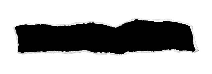 torn or ripped black paper isolated on transparent png background,realistic torn paper edges,ripped...