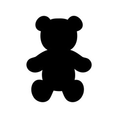 Silhouette of a Teddy Bear A Timeless Symbol of Comfort and Childhood