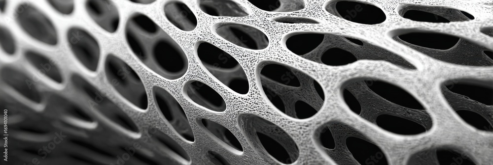 Aufkleber intricate lattice structure reveals unique patterns in a three-dimensional design created through ad