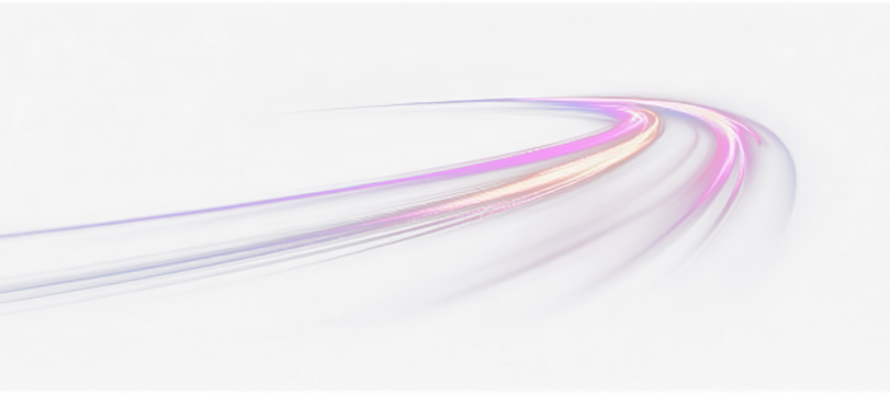 Line colored gradient light vector abstract effect curve beam abstract with luminous streak glow trail motion laser blur speed dynamic bright.