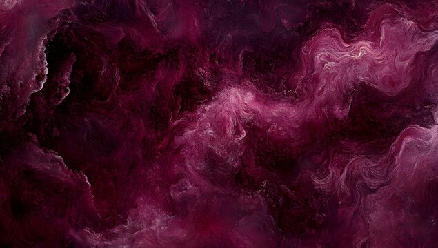 Dark burgundy background with a dark cloud like texture. Abstract illustration 