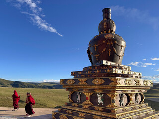 Anigongma Nunnery, Gerima village, Tagong (Lhagang), Garzê Tibetan Autonomous Prefecture, Sichuan,  China