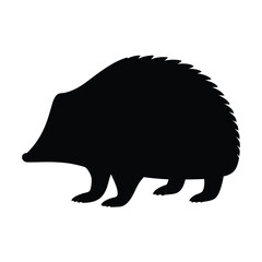 Find the perfect hedgehog silhouette vector image for your next project download now for free use © black man