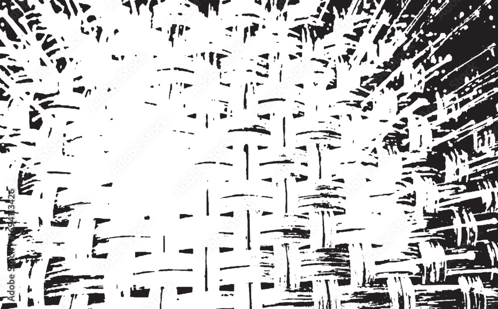 Poster abstract black and white textured vector design for modern backgrounds and artistic compositions sui