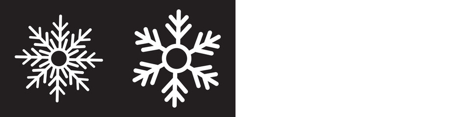 Blue snowflake icon set isolated vector illustration. Snowflake different icons. snowflakes icon, snow or snowflake winter symbol set vector art illustration isolated on transparent png