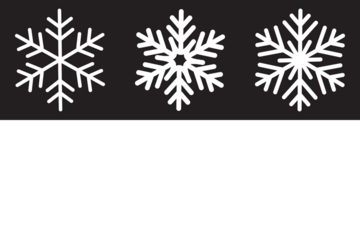 Blue snowflake icon set isolated vector illustration. Snowflake different icons. snowflakes icon, snow or snowflake winter symbol set vector art illustration isolated on transparent png