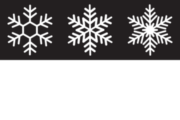 Snowflake different icons. Blue snowflake icon set isolated vector illustration. snowflakes icon, snow or snowflake winter symbol set vector art illustration isolated on transparent png