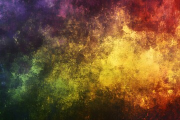 Abstract rainbow-colored gradient background with a grainy texture,