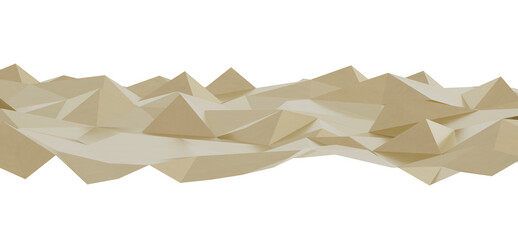 Download this stunning abstract image featuring a beige low poly landscape. Perfect for...