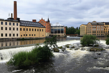 Photo With Former Factory Buildings