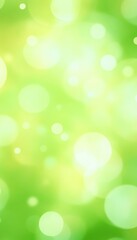 Obraz premium Soft Green Fields Under Shimmering Spring Light with Gentle Bokeh Effect for Serene Background