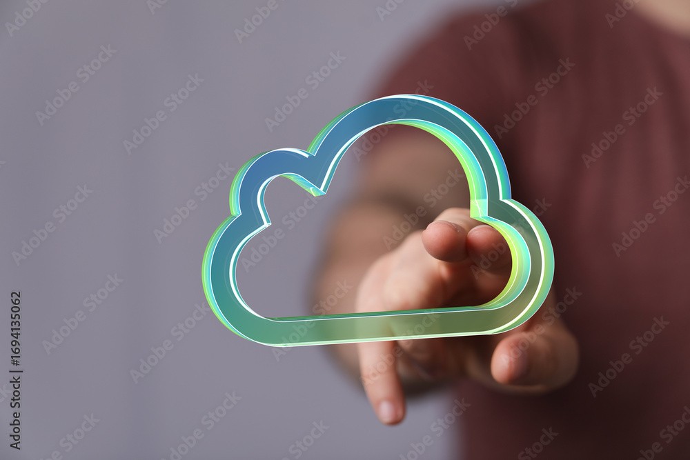 Aufkleber reliable cloud solutions for business. boost efficiency and scalability with secure data storage and