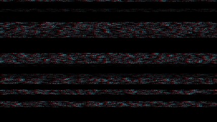 Digital Glitch noise glitch effect noise static television VFX pack. Visual video effects stripes background, tv screen Video, transition effect for video editing, intro, TV VHS real. 3D Illustration - Powered by Adobe