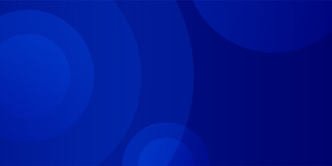 Dark blue gradient, vanishing circles shapes. Blue circle graphic design. Ready for, poster, etc.
