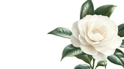 Camellia Illustration