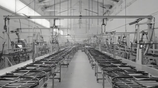 Tennis racket factory.
