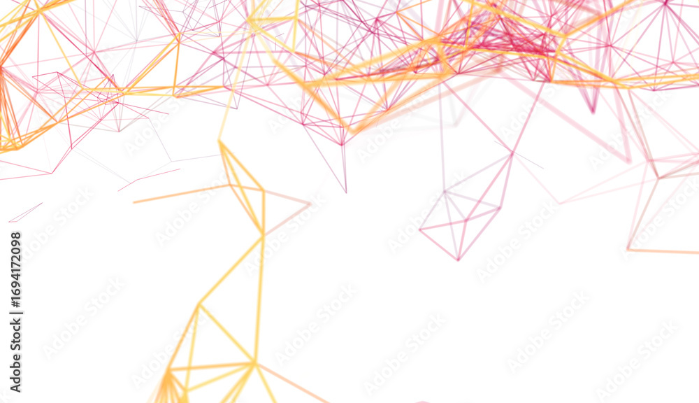 Aufkleber download this abstract background image featuring connecting lines and nodes. perfect for tech, netw