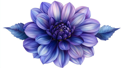 Dahlia Illustration