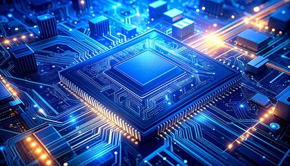 Circuit board with CPU