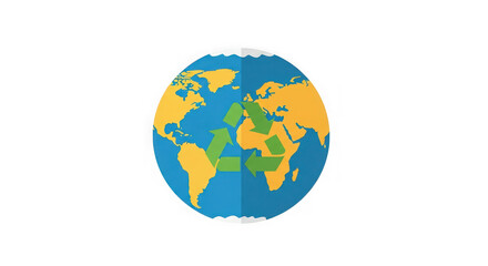 Naklejka premium Detailed 3d earth globe rotating with continents oceans atmosphere visible showing global geography and planet overview transparent background