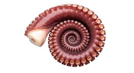 Isolated Octopus Tentacle