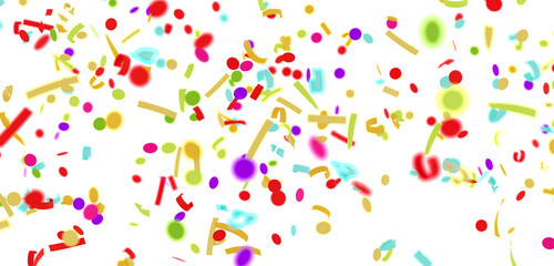 Festive background with colorful confetti. Perfect for celebrations, parties, and events.