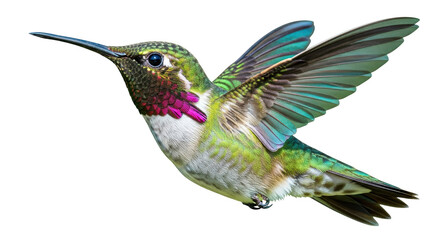 Isolated Hummingbird