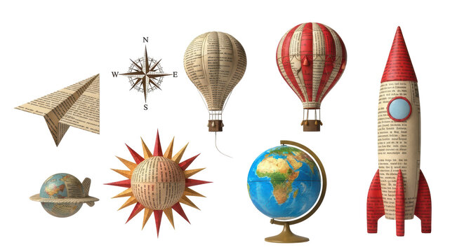 Isolated Paper Objects