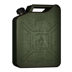 Gasoline oil can