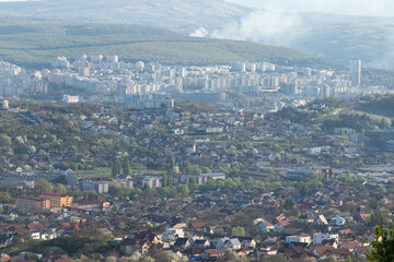 Spring above Cluj