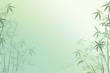 Fototapeta premium Soft green bambooes backgrounds abstract nature.